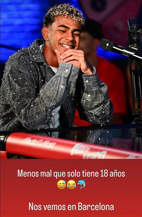 亚马尔父亲发声：还好他才18岁，<a href=/zuqiubofang/barcelona/ target=_blank class=infotextkey>巴萨</a>再见！